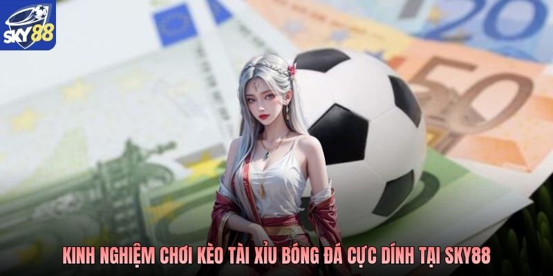 Kinh nghiệm chơi kèo tài xỉu bóng đá cực dính tại Sky88