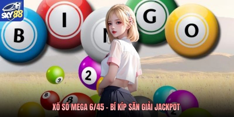 Xổ số mega 6/45 - Bí kíp săn giải Jackpot 